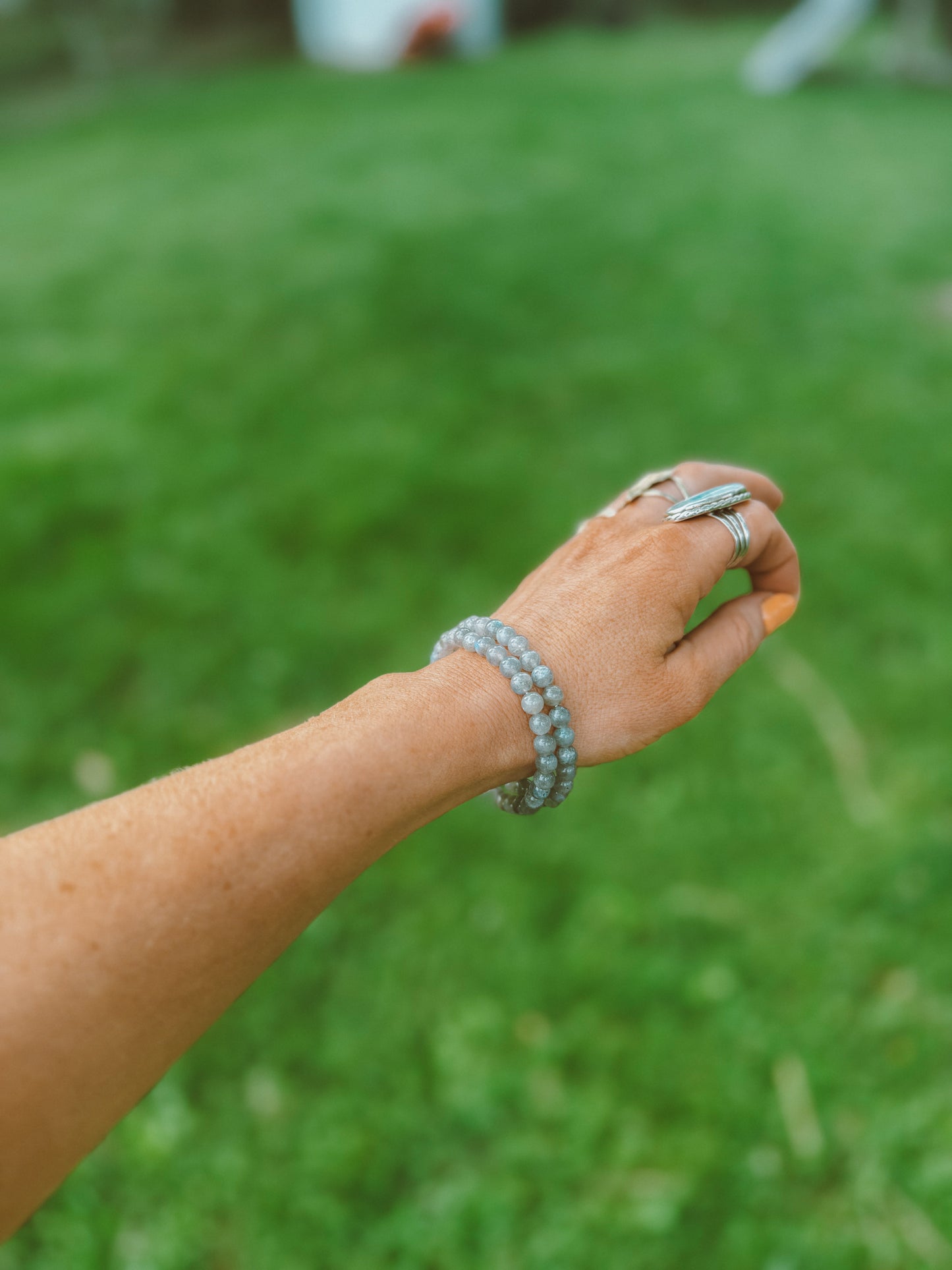 Labradorite Stacking bracelet