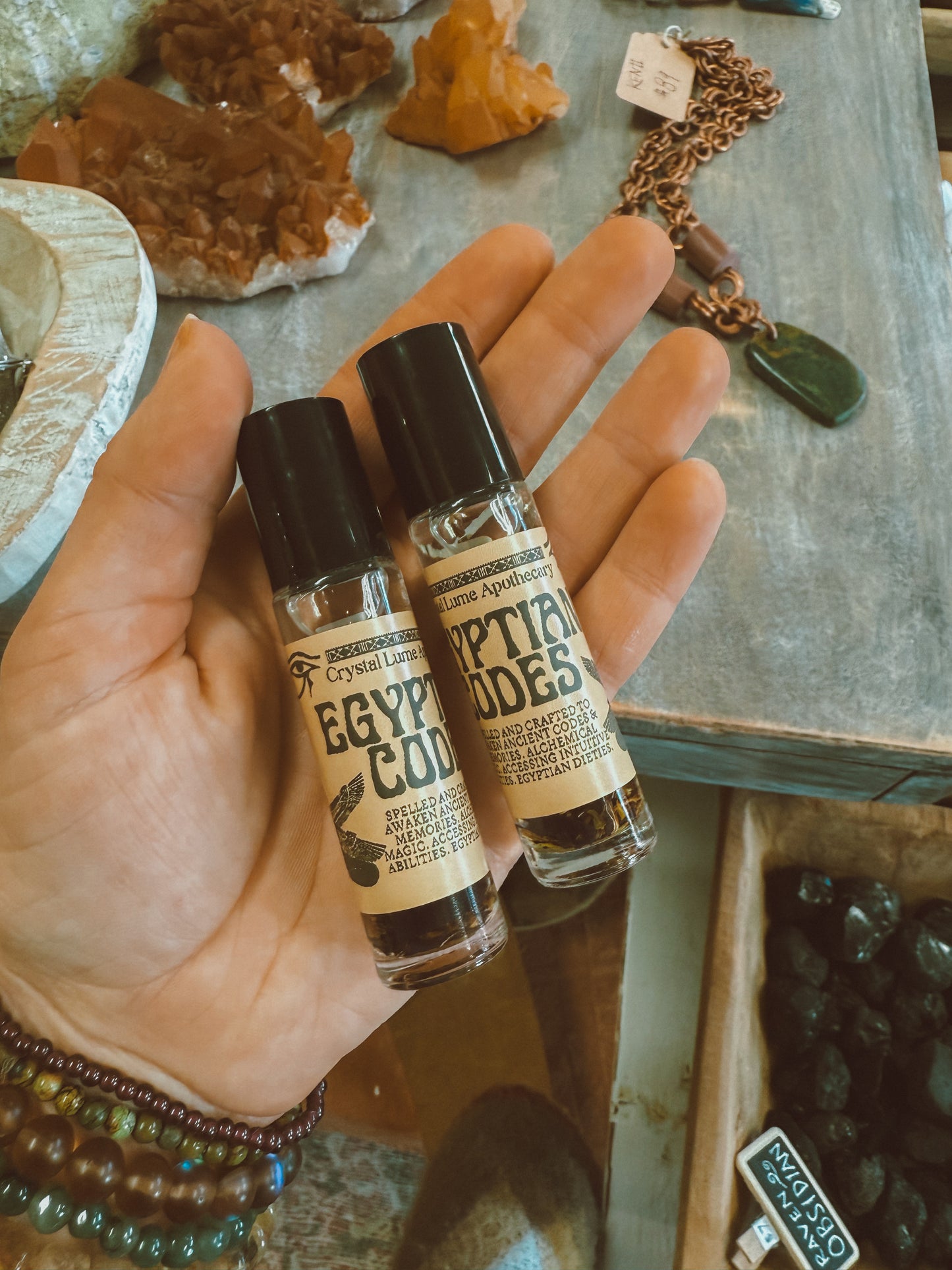 Egyptian Codes Alchemy Oil – Natural Essential Oil Roller (10 ml)