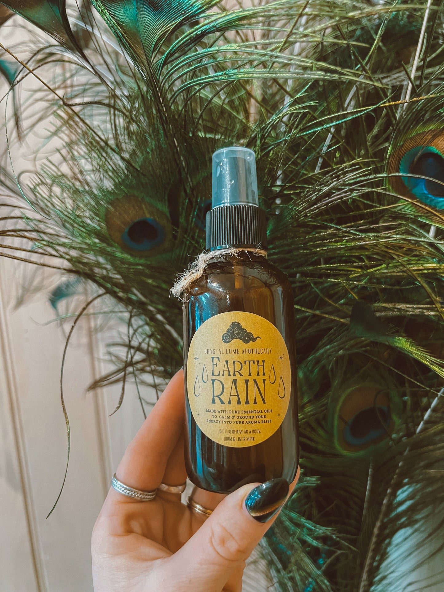 Earth Rain Alchemy Mist – Grounding Aromatherapy Mist (4 oz)