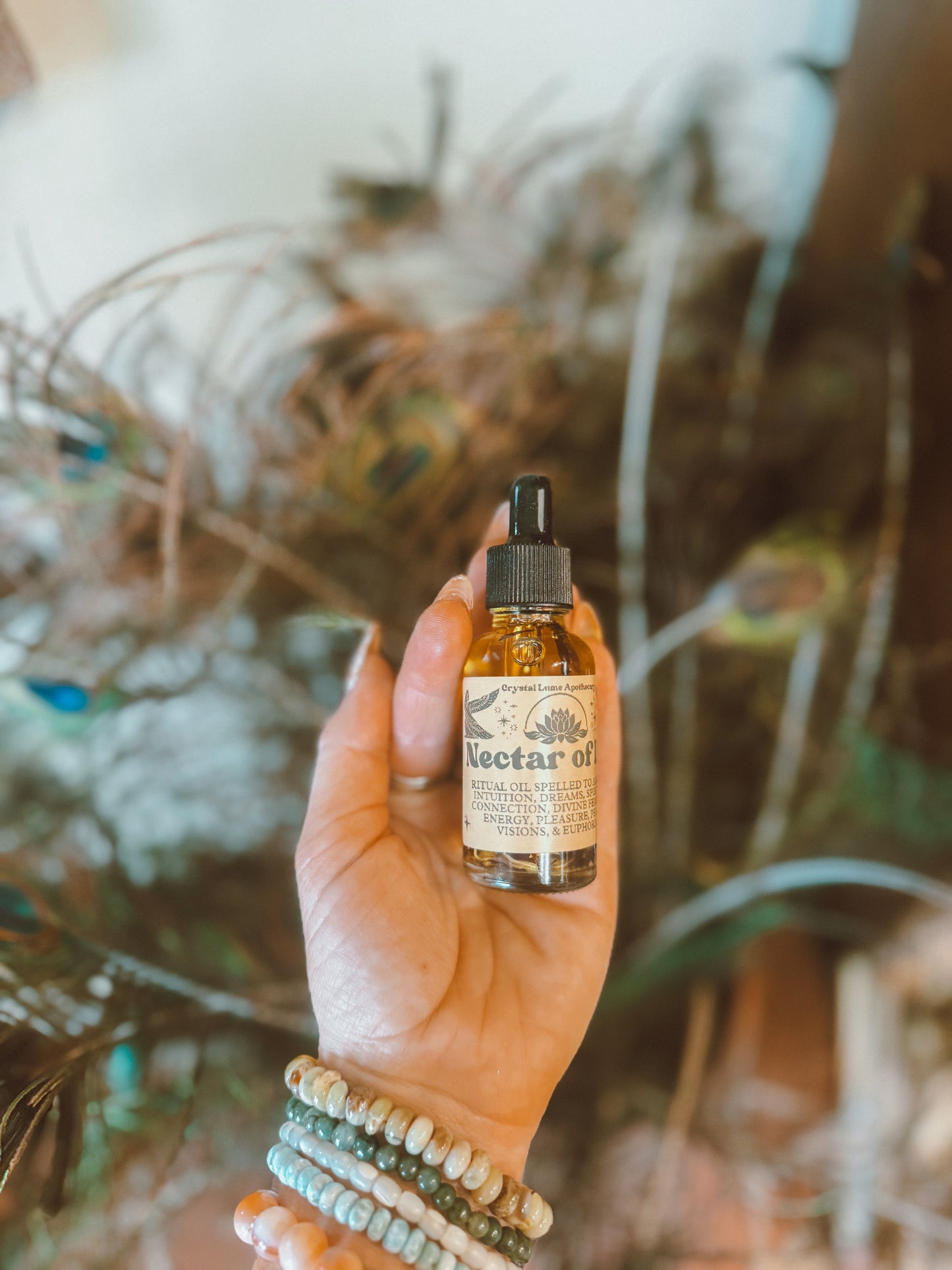 Nectar of Isis – Blue Lotus Alchemy Oil Ritual Dropper (1oz)