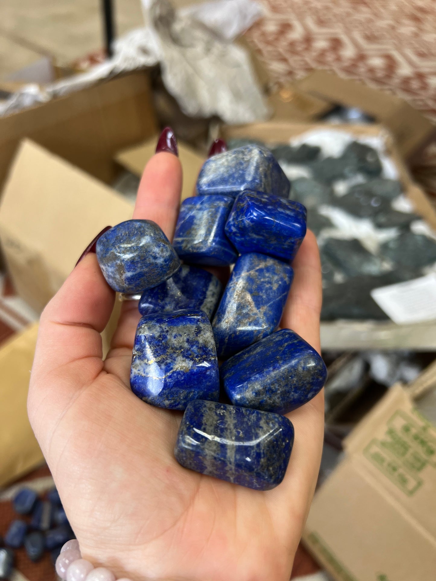 Lapis Lazuli Tumbled stone