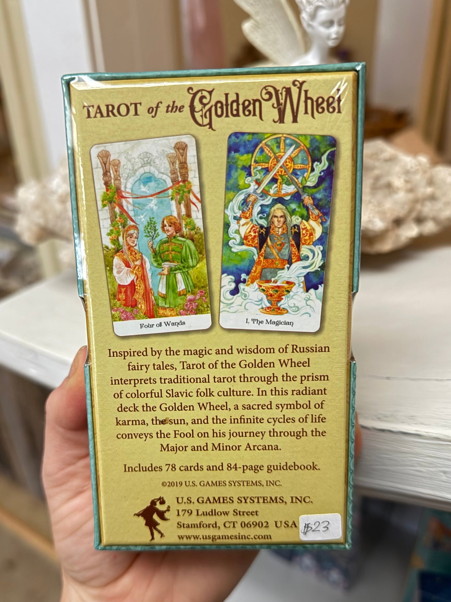 Golden Wheel Tarot Deck