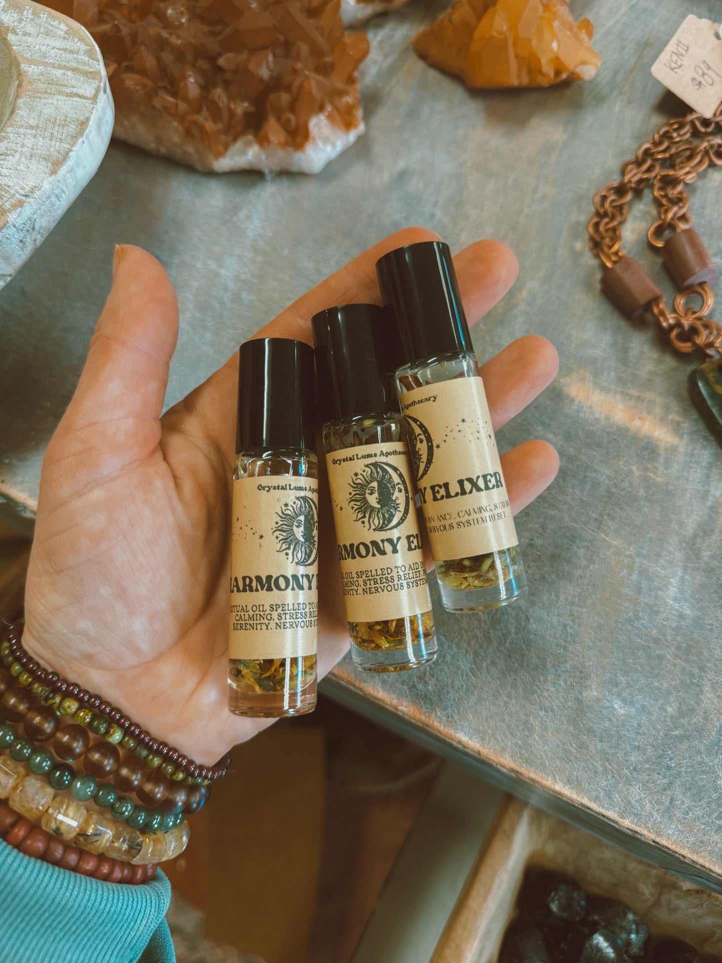 Harmony Elixir Alchemy Oil – Natural Essential Oil Roller (10 ml)