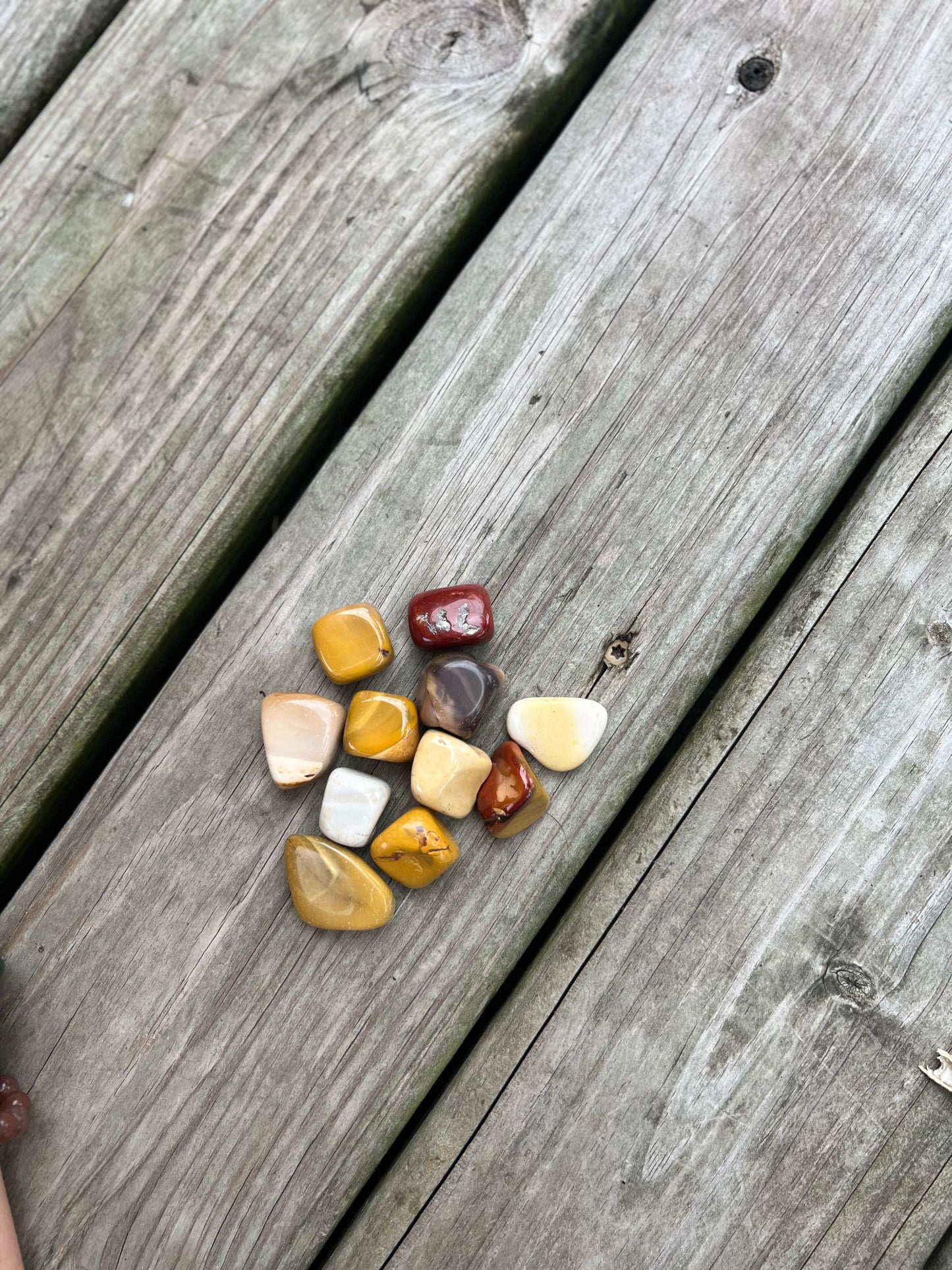 Mookaite Jasper tumbled stone