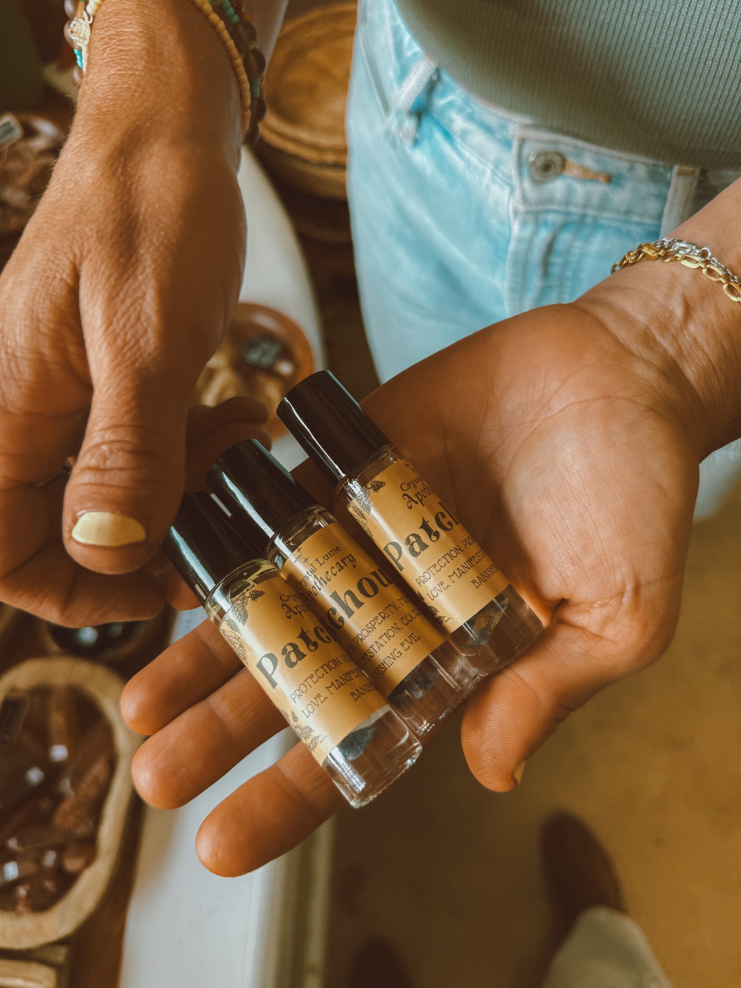 Patchouli Ritual Oil – Natural Essential Oil Roller (10 ml)