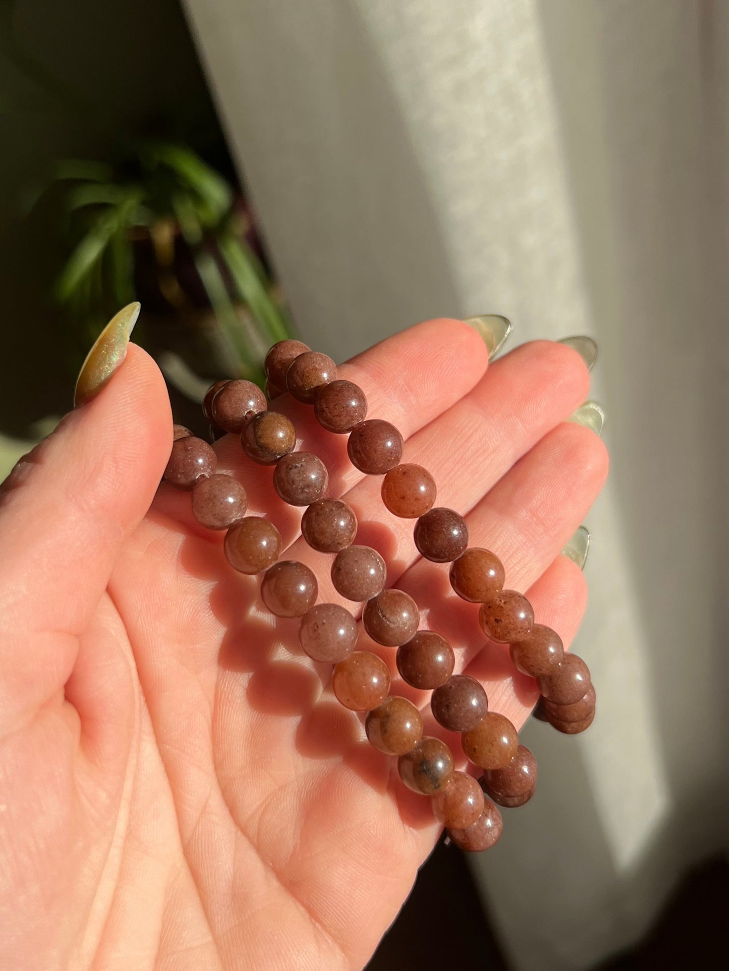Purple Aventurine Stretch Bracelet – 8mm