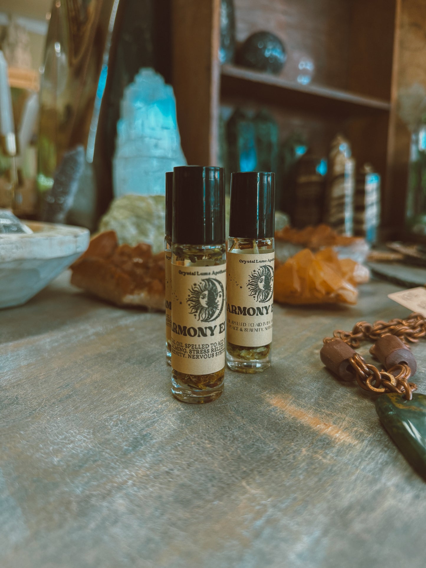 Harmony Elixir Alchemy Oil – Natural Essential Oil Roller (10 ml)