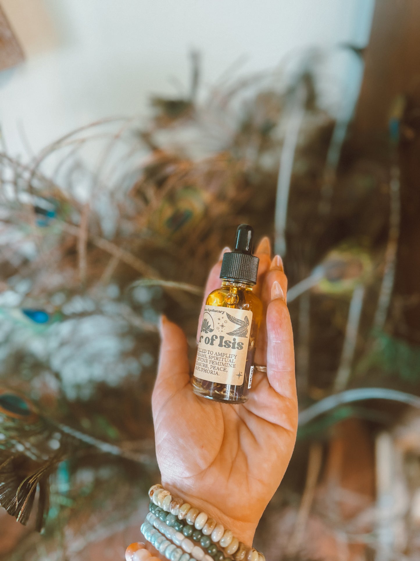 Nectar of Isis – Blue Lotus Alchemy Oil Ritual Dropper (1oz)