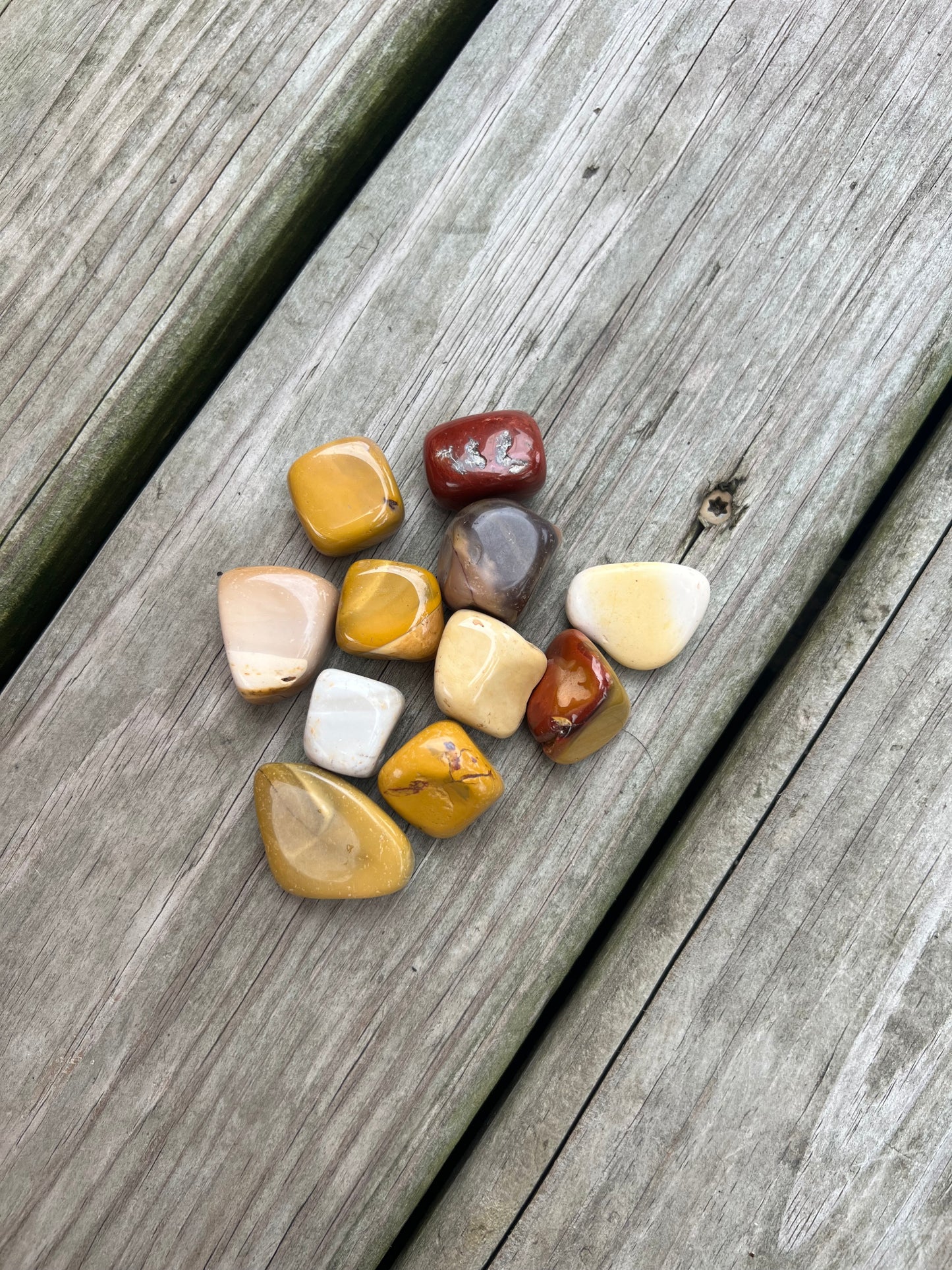 Mookaite Jasper tumbled stone