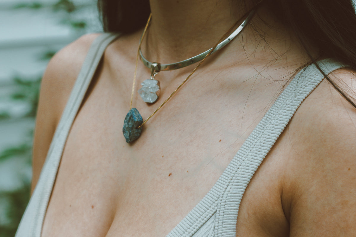 Raw Lapis Lazuli Necklace | The Ancient Oracle