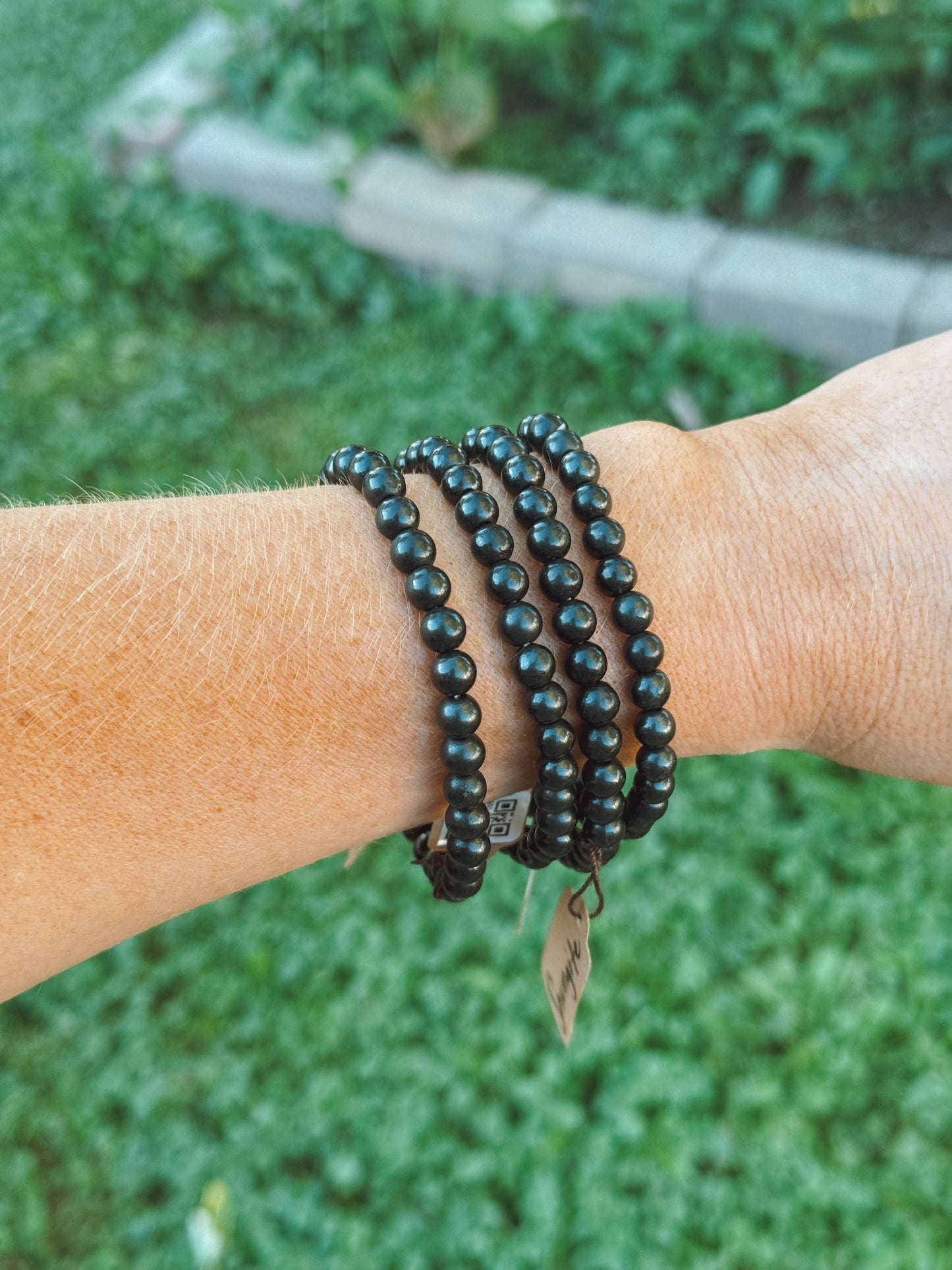 Shungite Stretch Bracelet – 6mm Beads