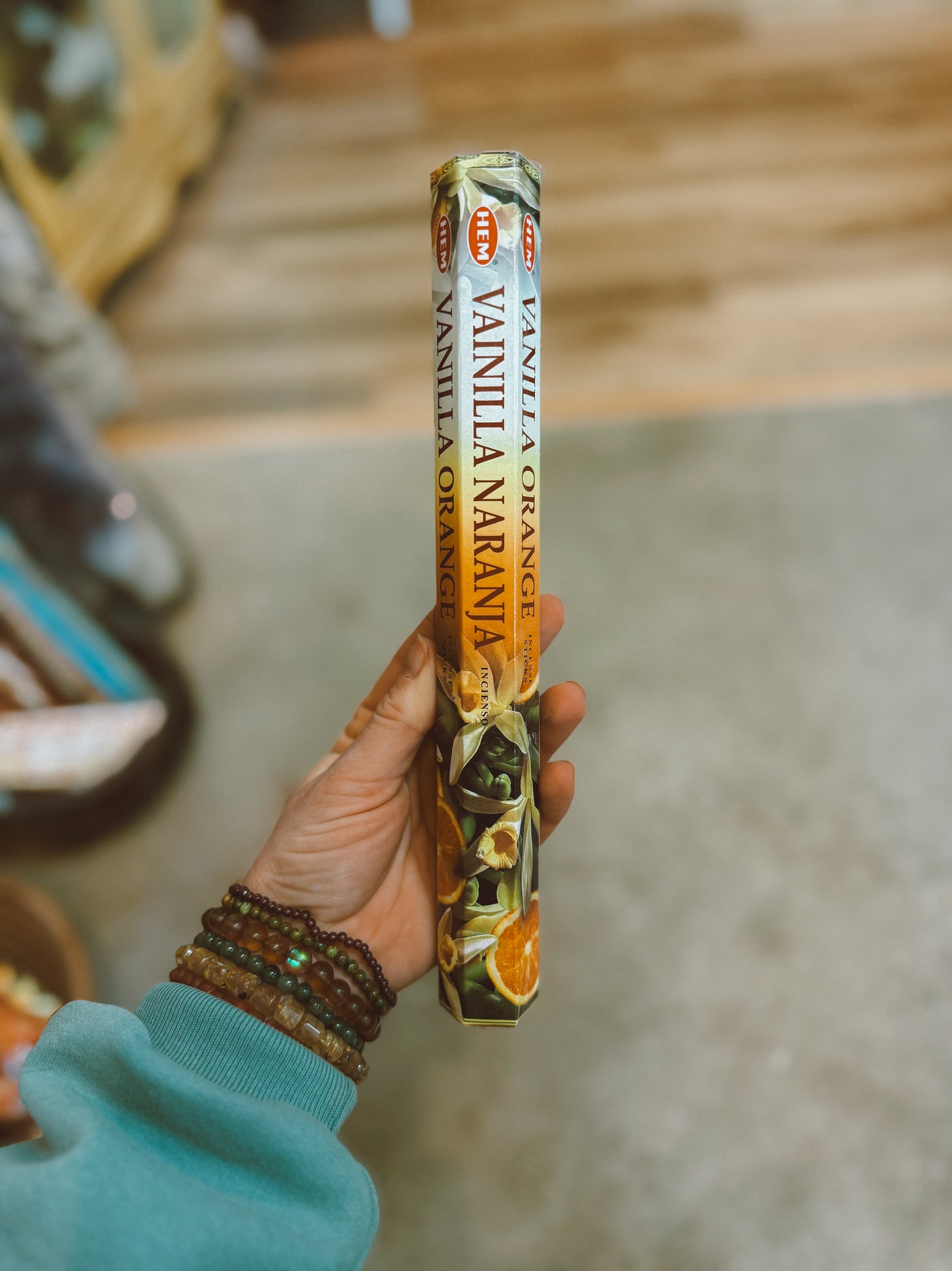 Vanilla Orange Hem Incense Sticks