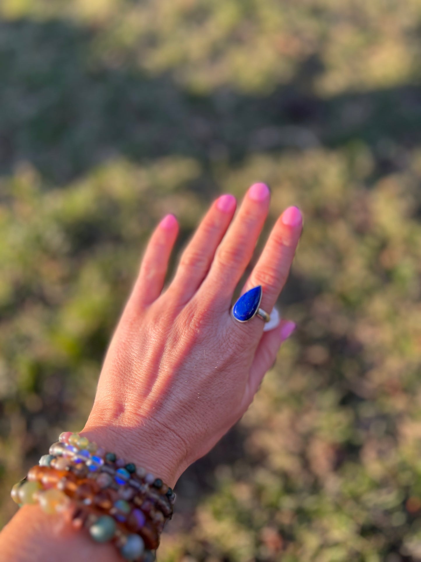 Royal Blue Lapis Lazuli Ring