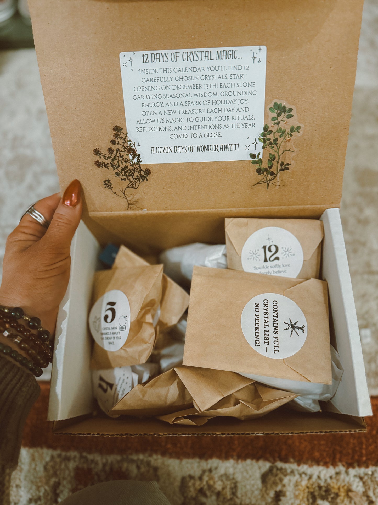 Crystal Collectors 12 day advent calendar