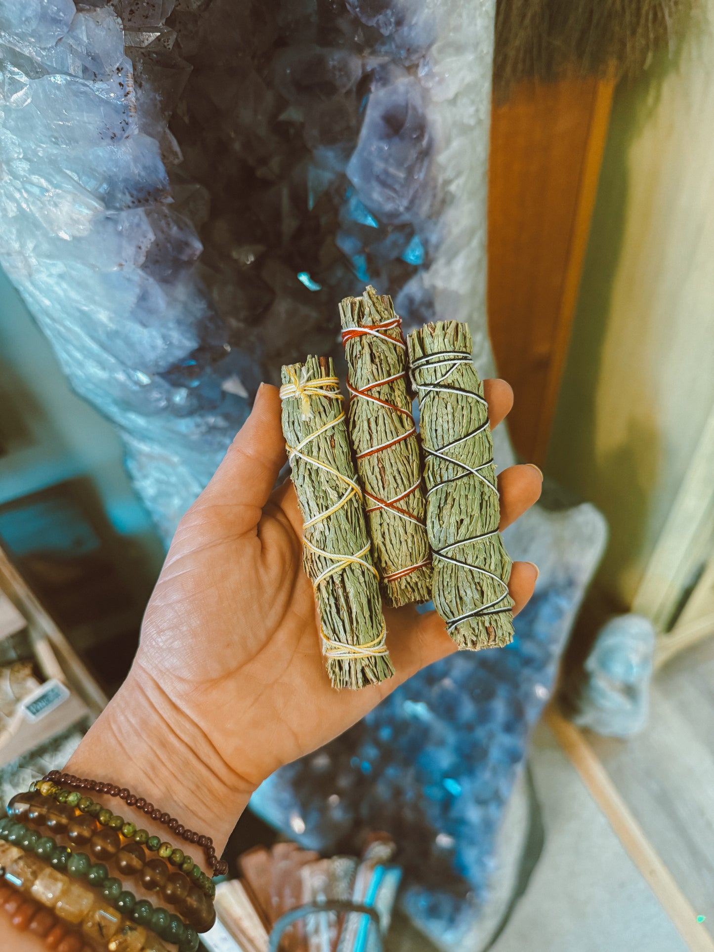 Small Cedar Smudge Wand