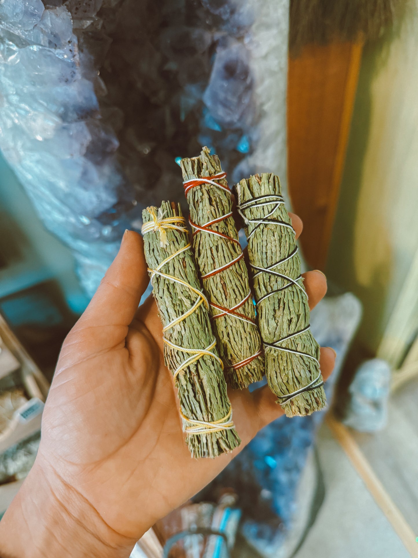 Small Cedar Smudge Wand