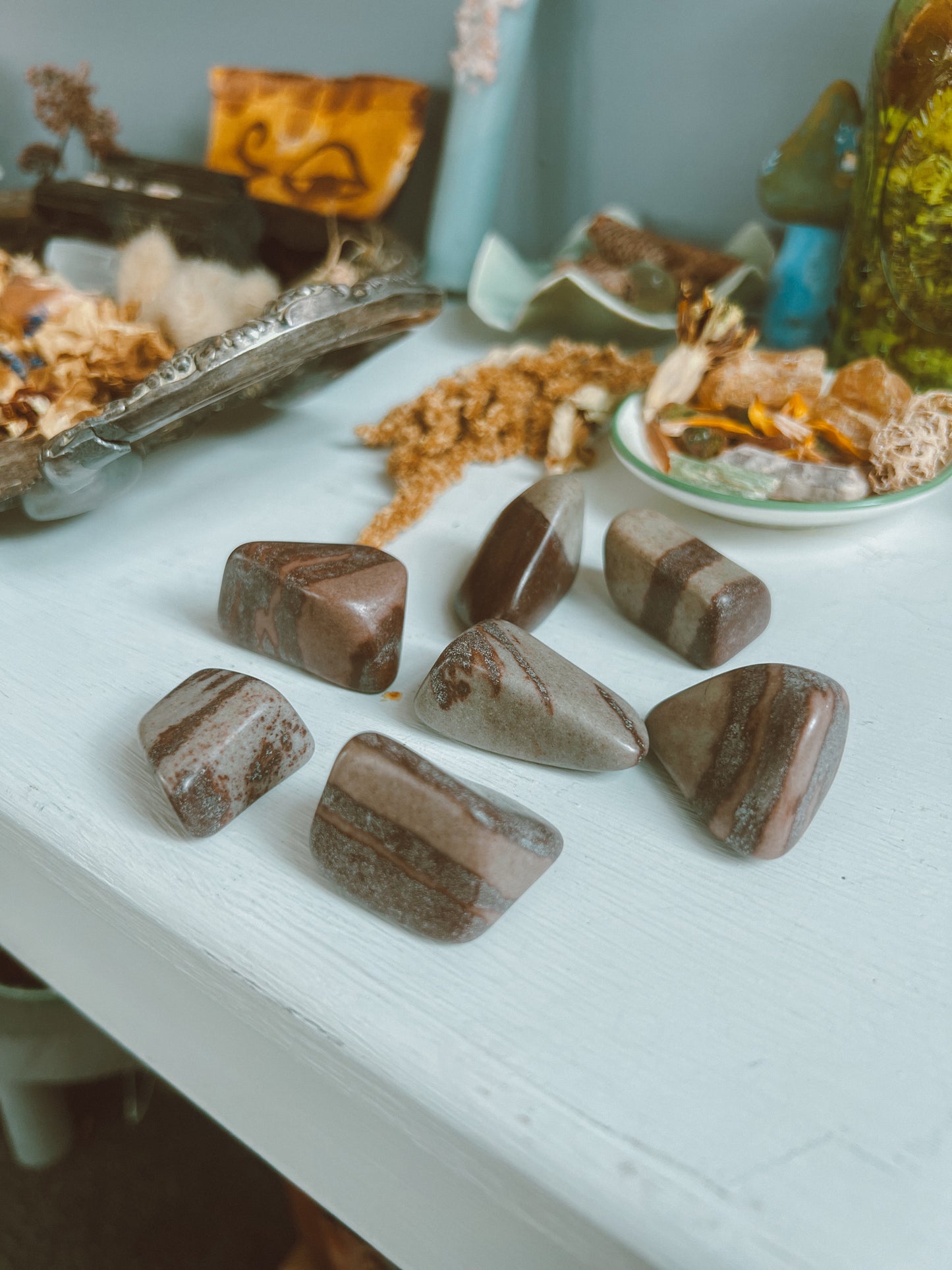Shiva lingham stone small tumbled
