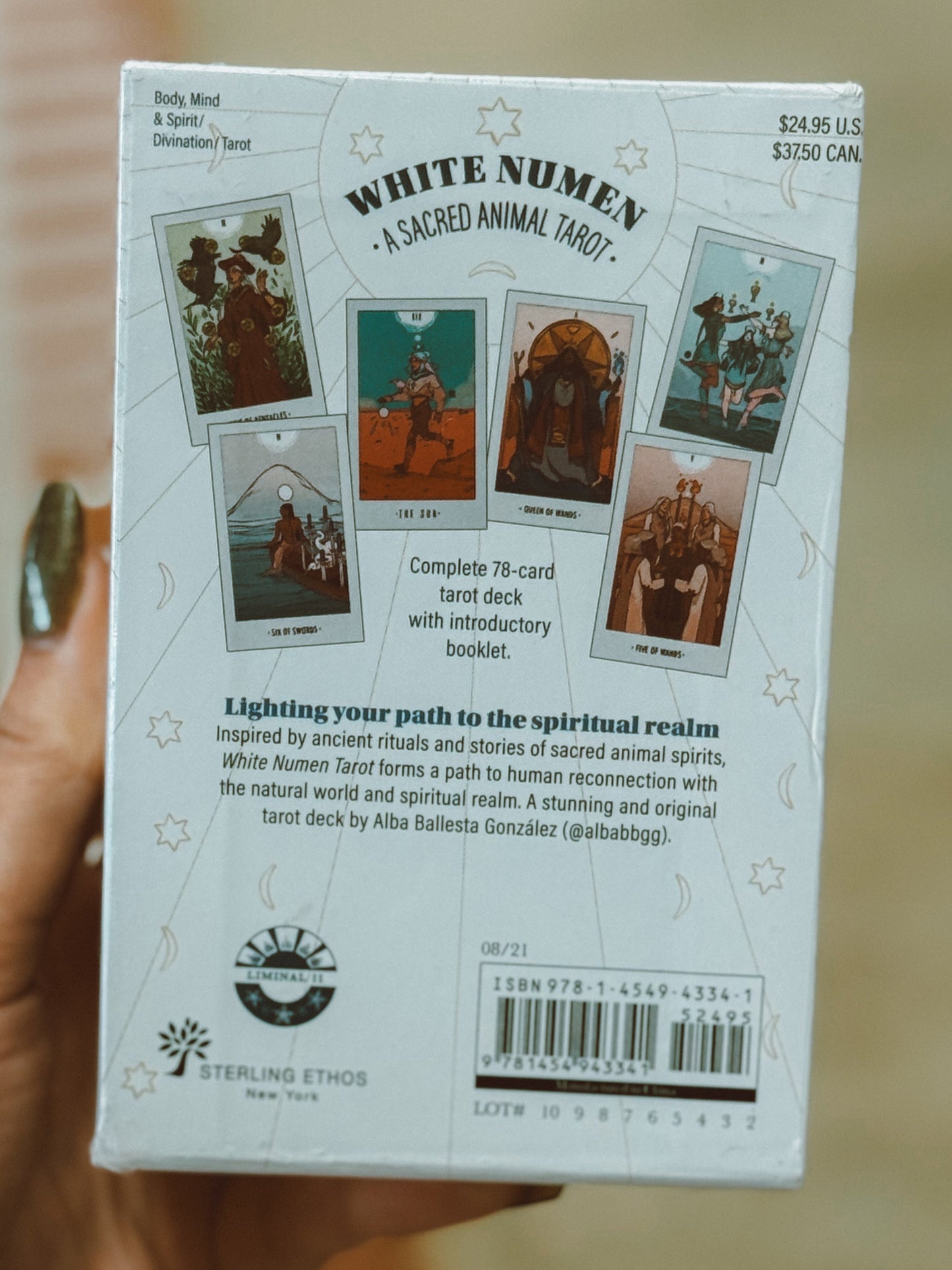 White Numen: A Sacred Animal Tarot