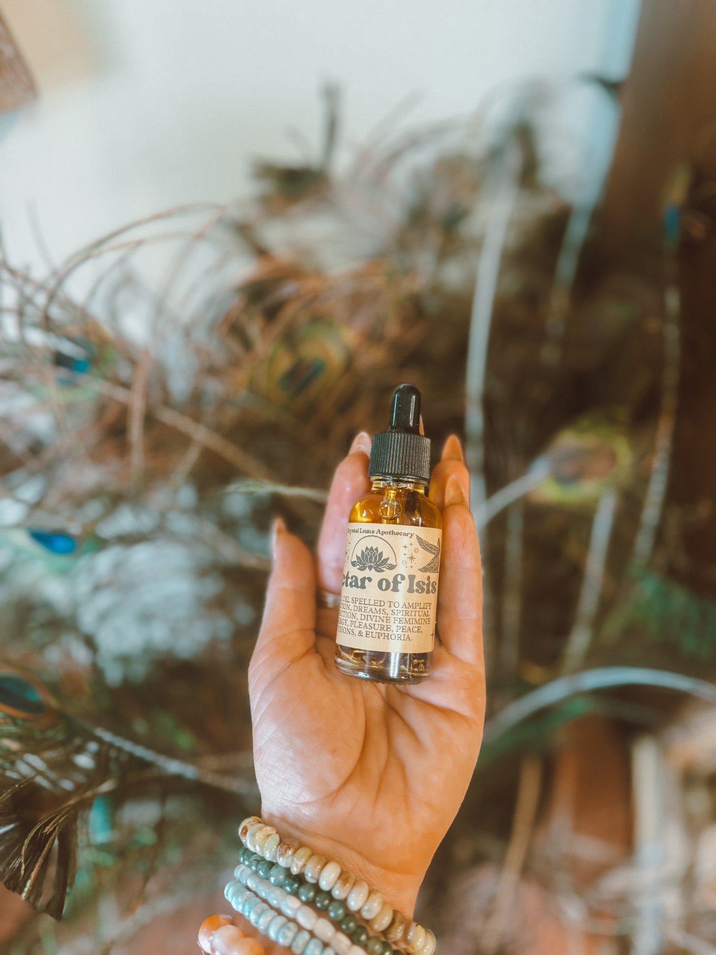 Nectar of Isis – Blue Lotus Alchemy Oil Ritual Dropper (1oz)
