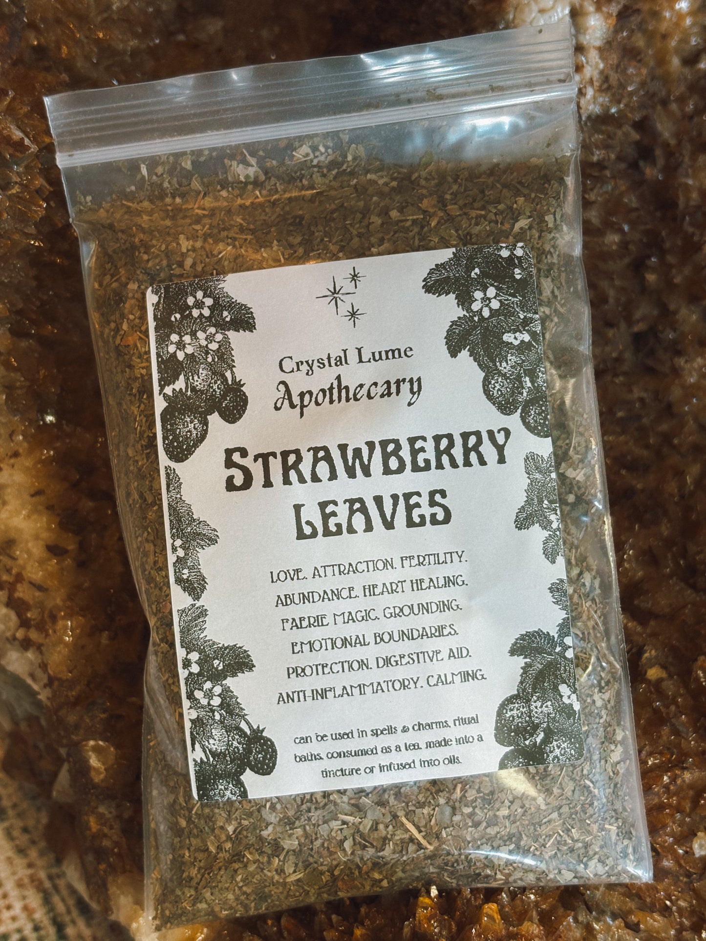 Strawberry Leaves 1oz