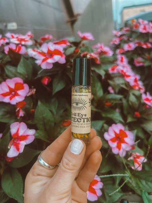 Evil Eye Protection Oil – Natural Essential Oil Roller (10 ml)