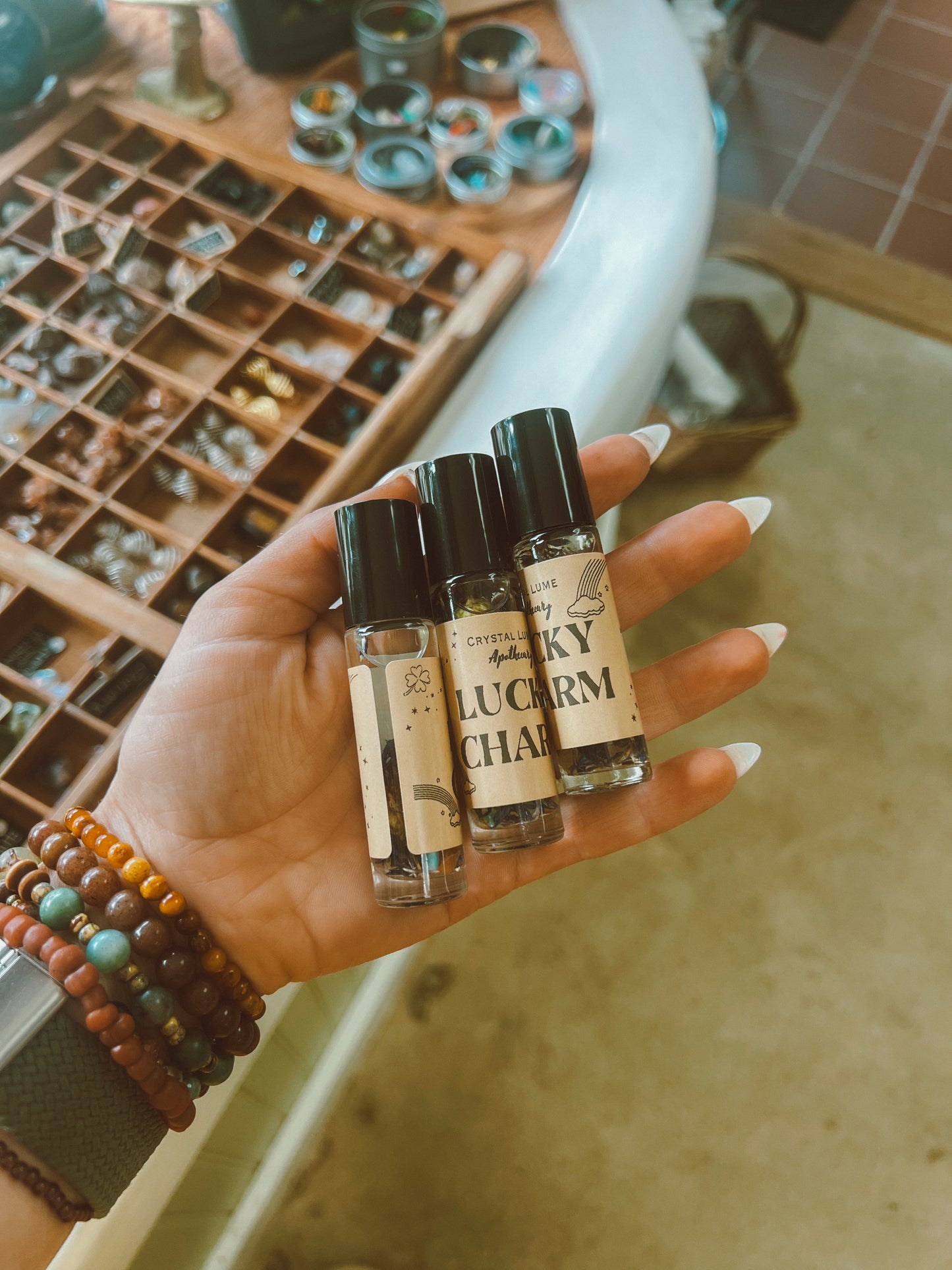 Lucky Charm Alchemy Oil – Natural Essential Oil Roller (10 ml)