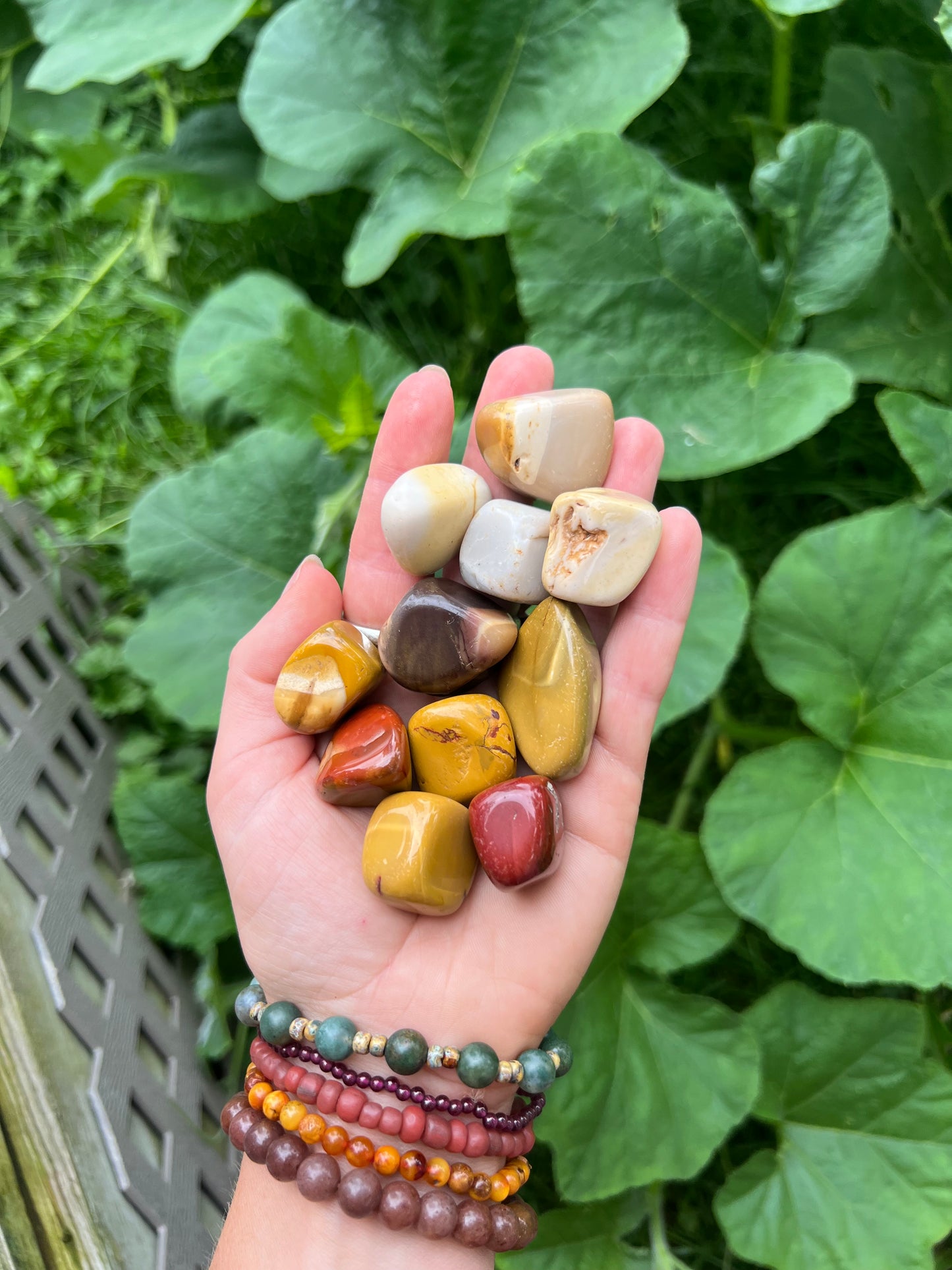 Mookaite Jasper tumbled stone
