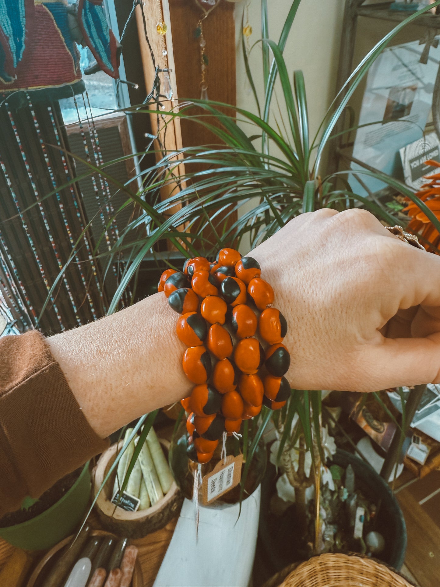Shaman Seed Bracelet - Evil eye protection