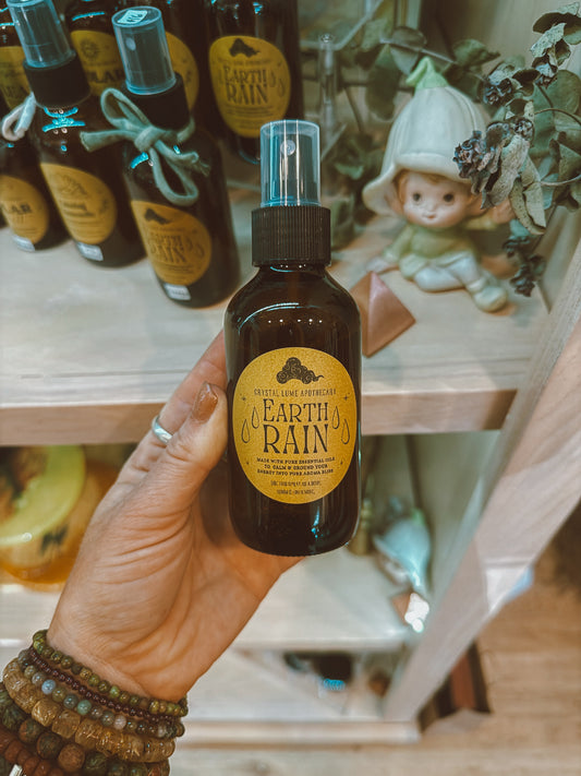 Earth Rain Alchemy Mist – Grounding Aromatherapy Mist (4 oz)