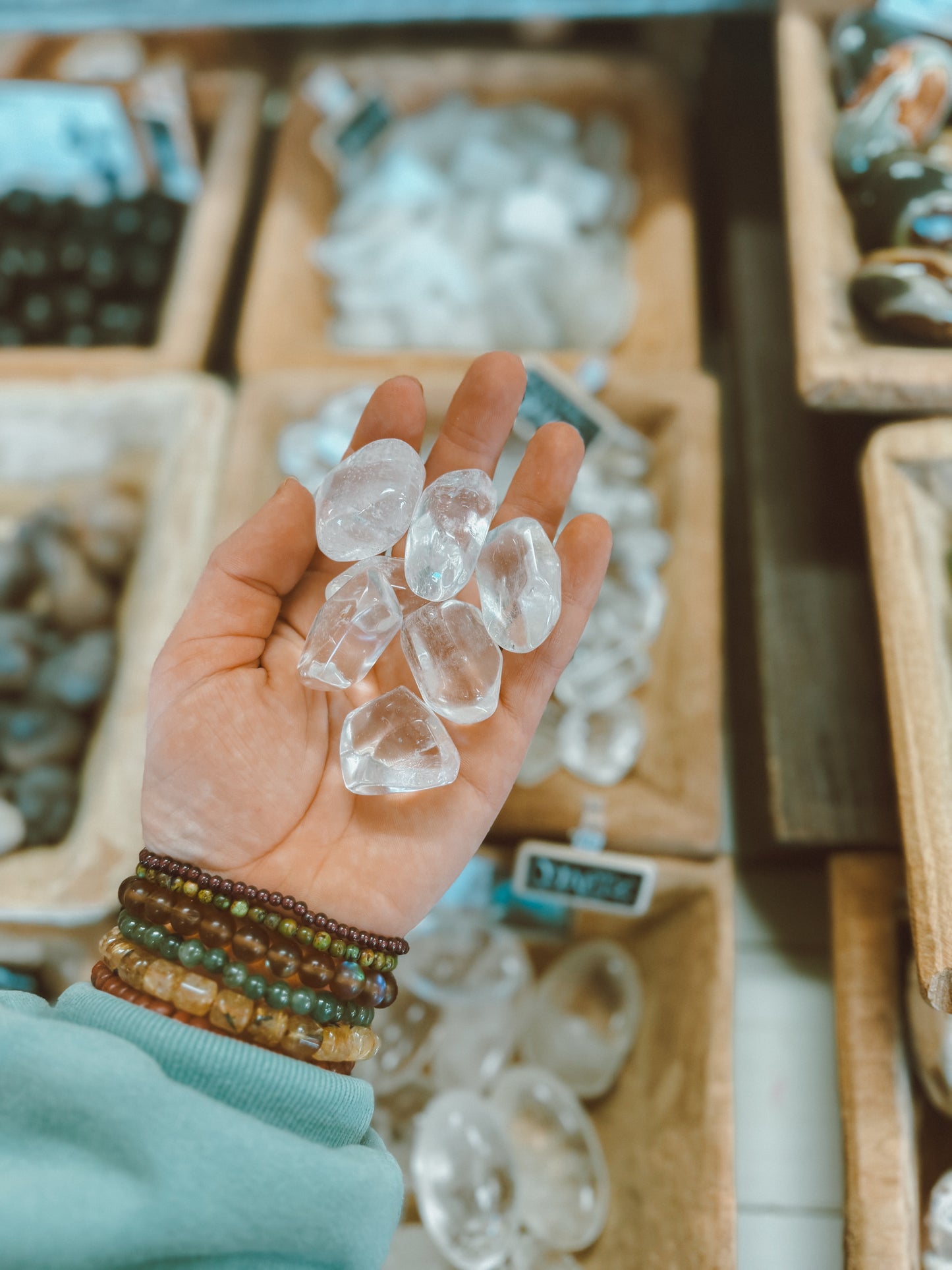 Himalayan Quartz Tumbled Stone