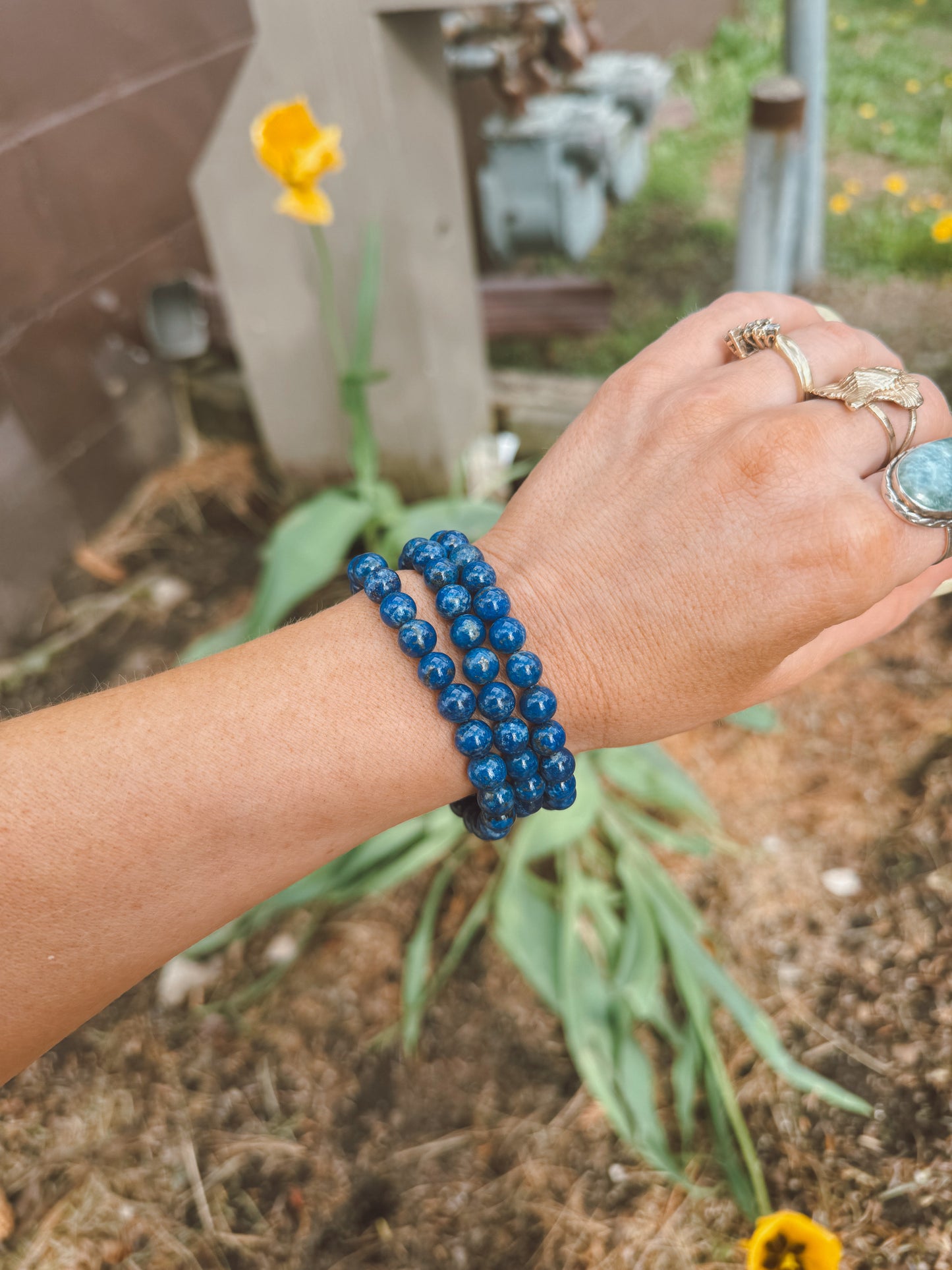 Lapis Lazuli 8mm Bracelet