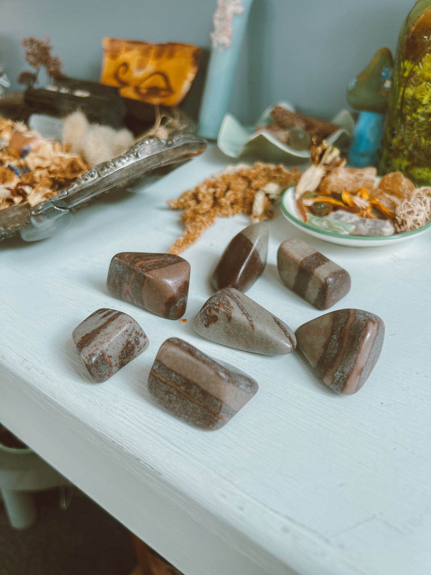 Shiva lingham stone small tumbled