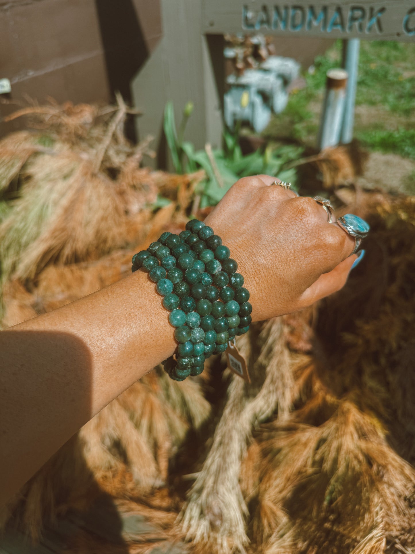 Moss Agate Bracelet
