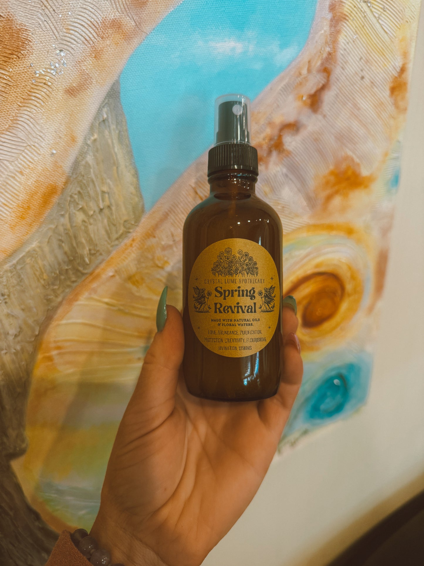 Spring Revival Alchemy Mist – Seasonal Renewal & Floral Aromatherapy Spray (4oz)