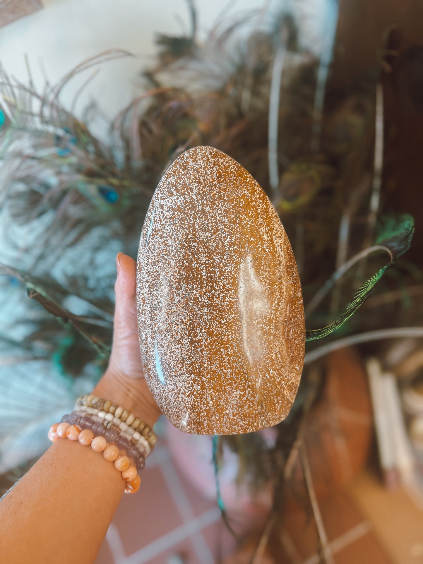 Ocean Jasper large standing Freeform