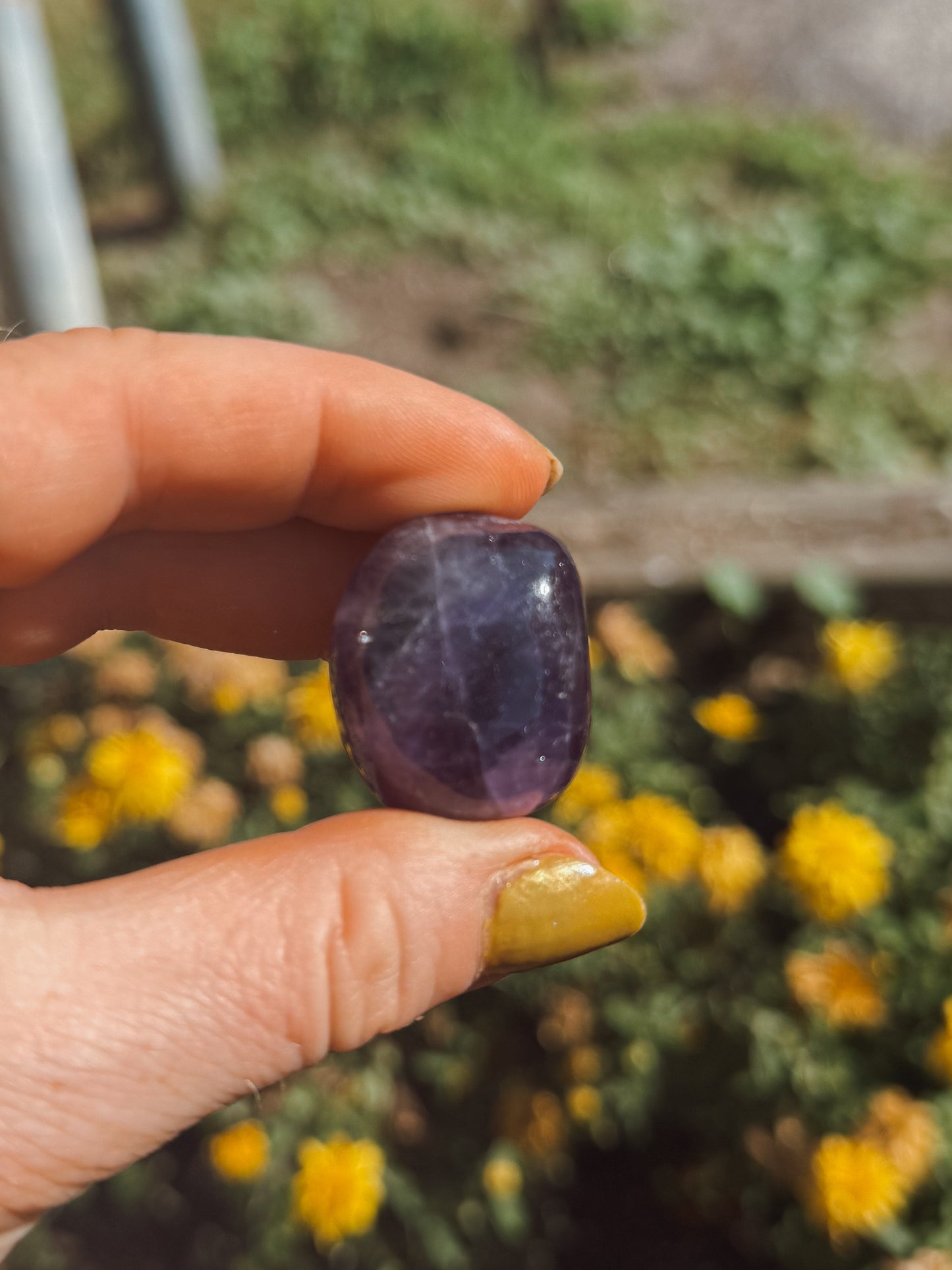 Amethyst Tumbled Stone