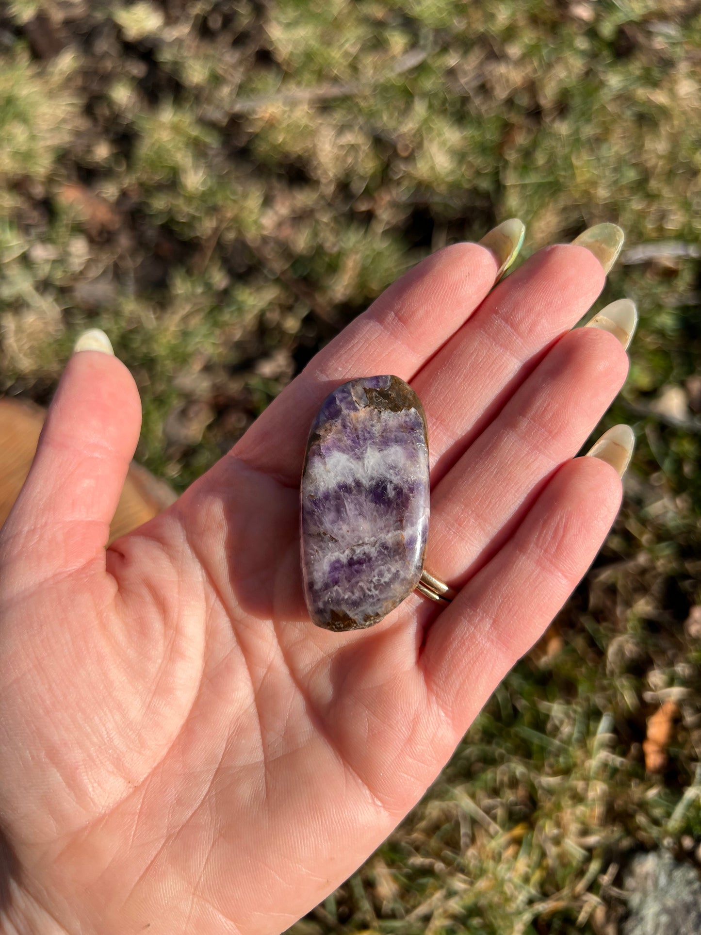 Intuitive manifestation bundle // amethyst, sapphire, Lemurian calcite, tiger eye, smoky Quartz