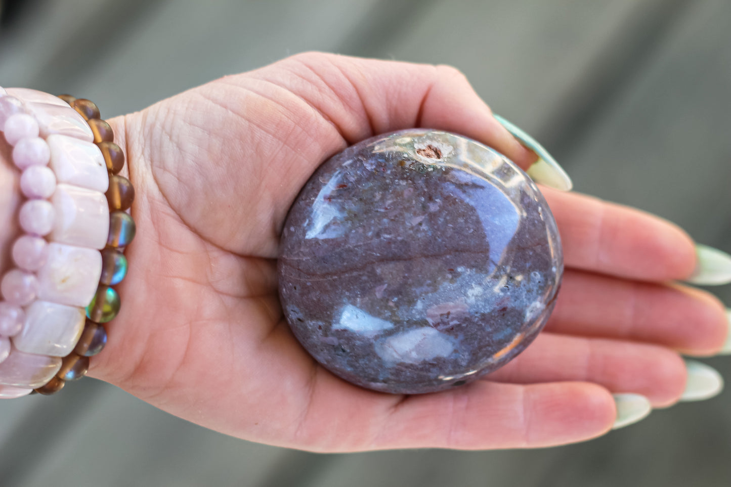 Violet ocean jasper