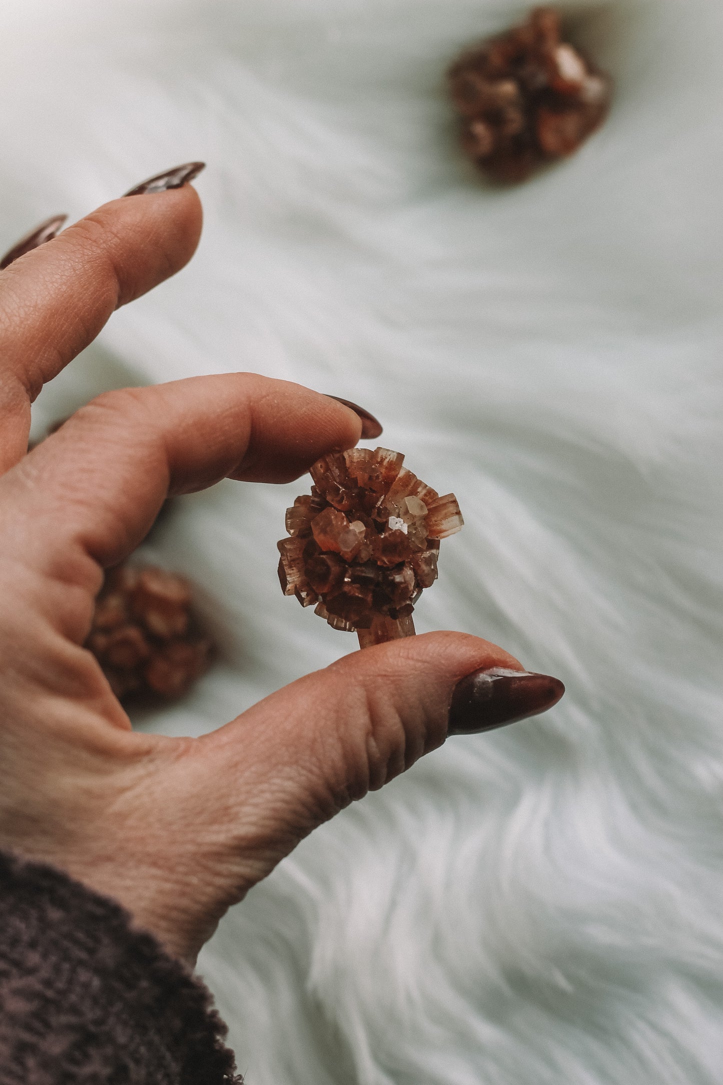 Aragonite Star Cluster