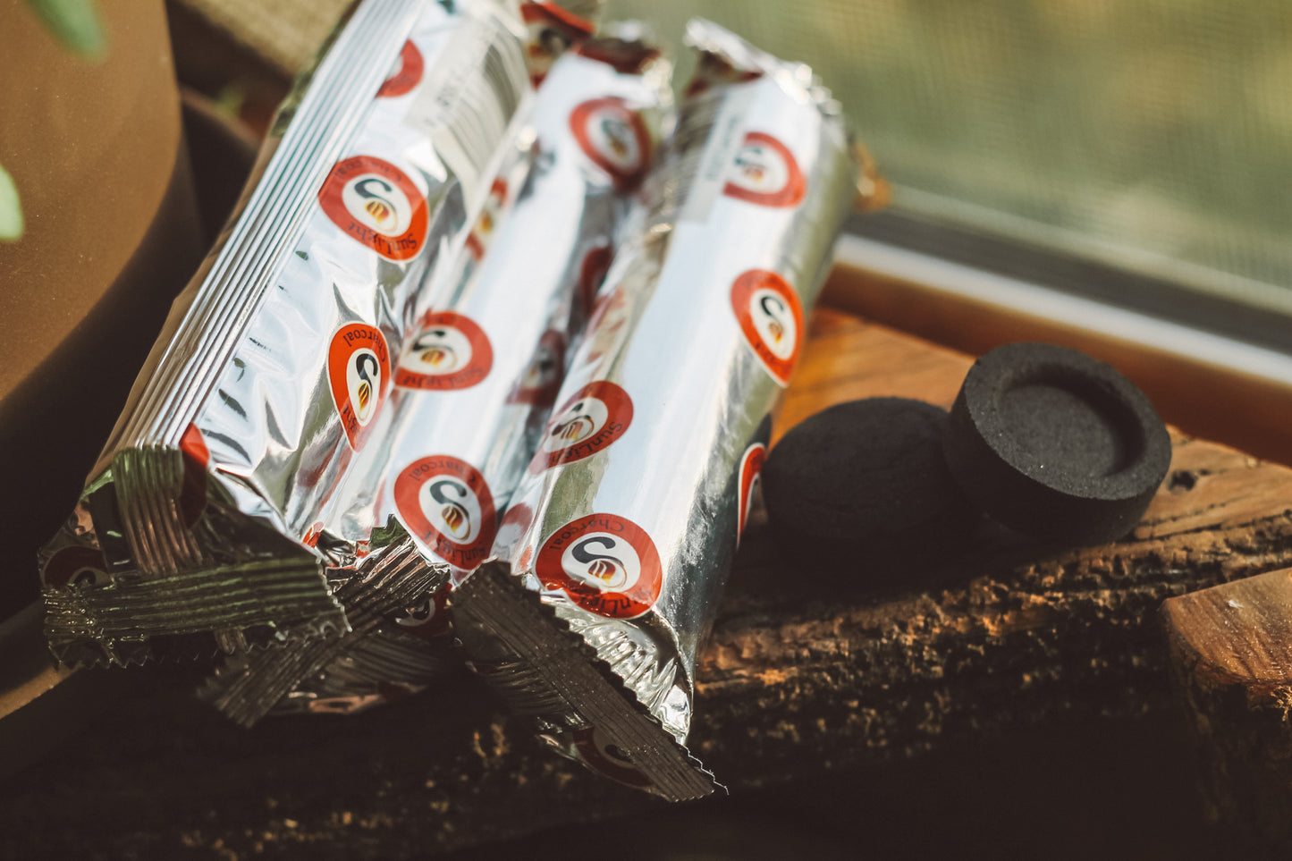 Charcoal Coal pack for insence, herbs & resins