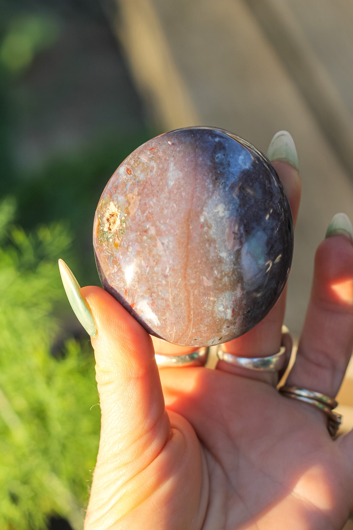 Violet ocean jasper