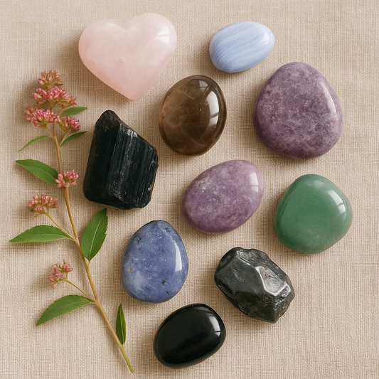 Herbs & Crystals for PTSD Support