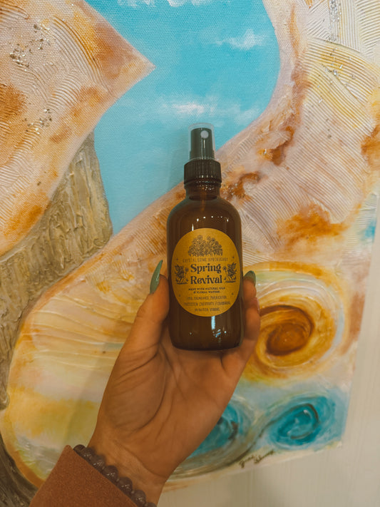 Spring Revival Alchemy Mist – Seasonal Renewal & Floral Aromatherapy Spray (4oz)