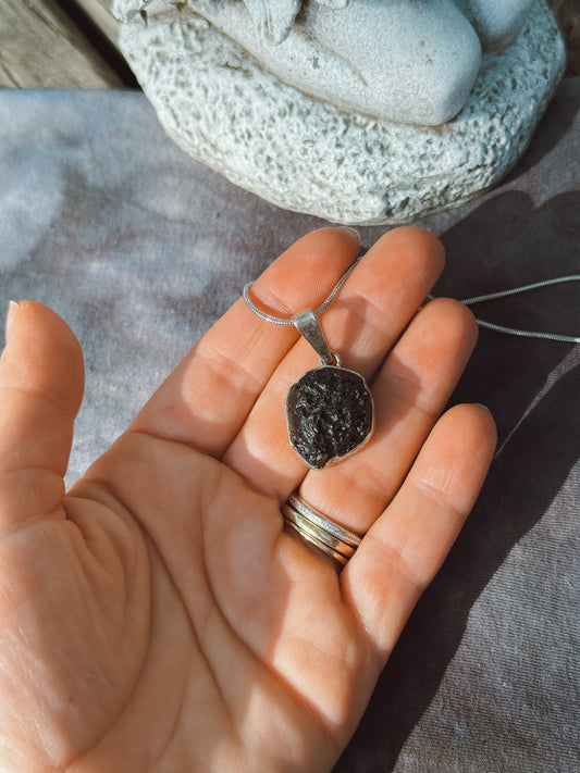 Tektite Pendant