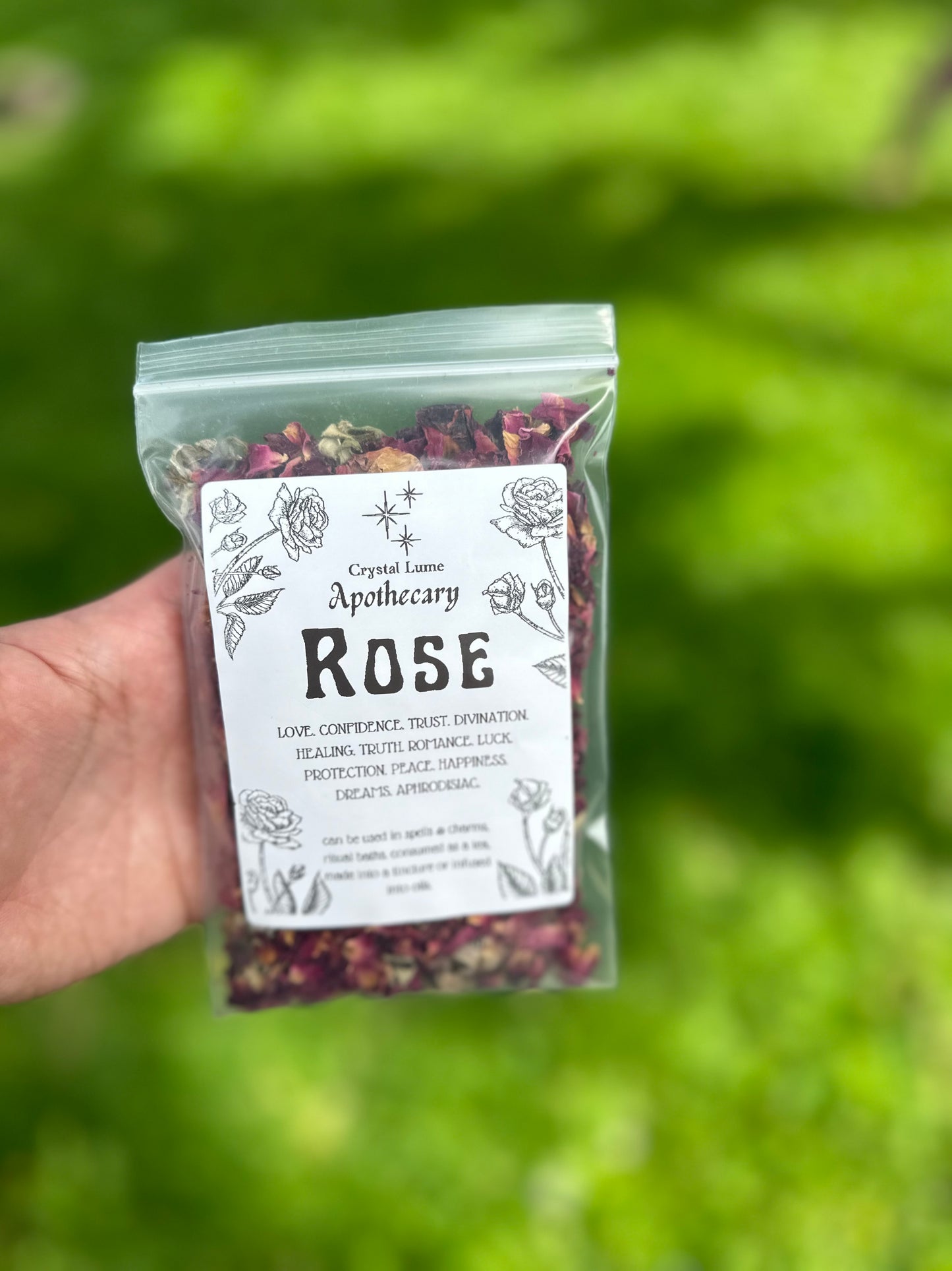 Enchanted Rose Flowers 1oz bag