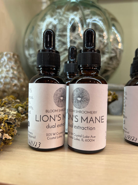 Lions Mane Tincture // Bloom Shroomery