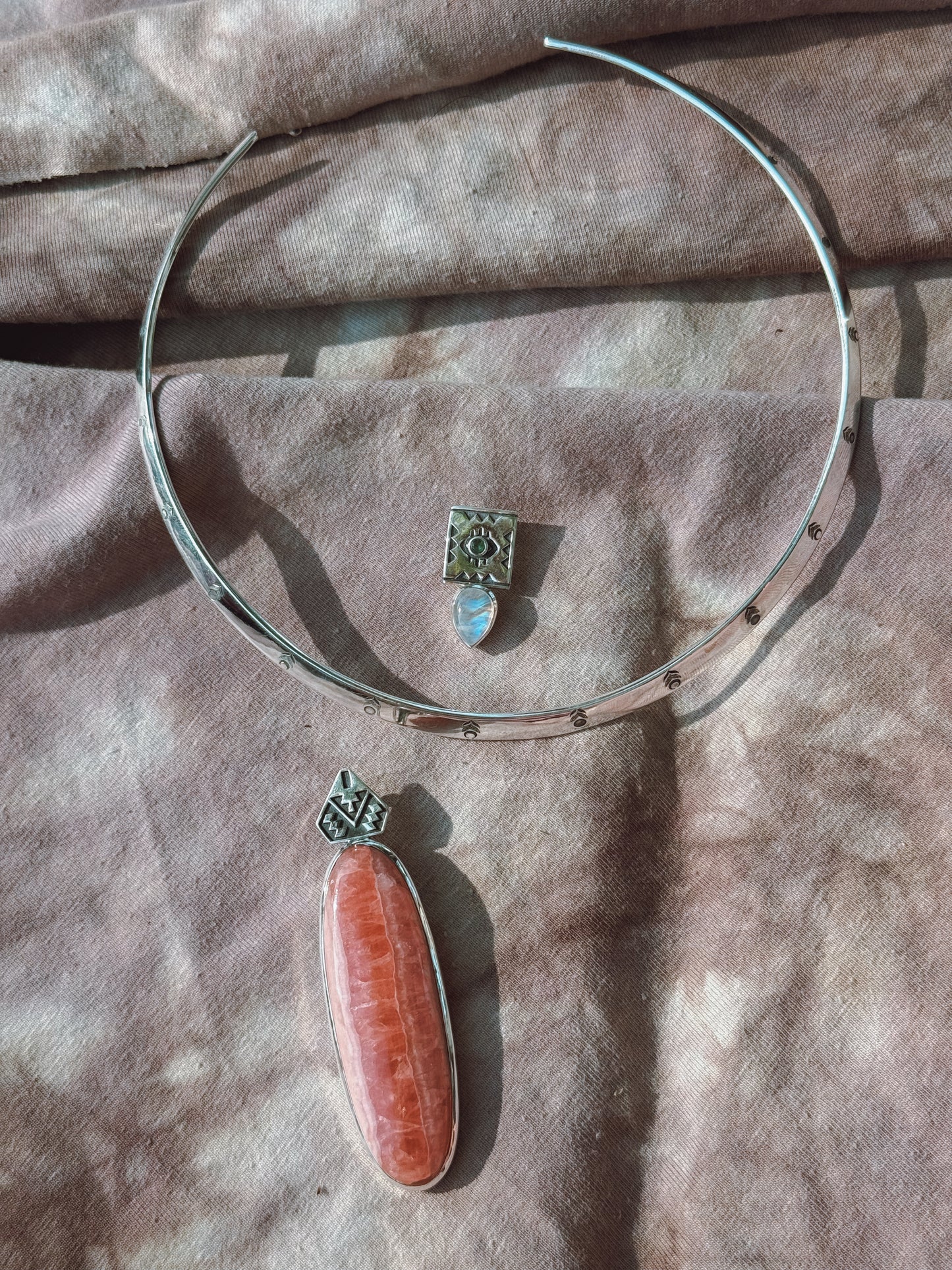 Sterling Silver Plated choker