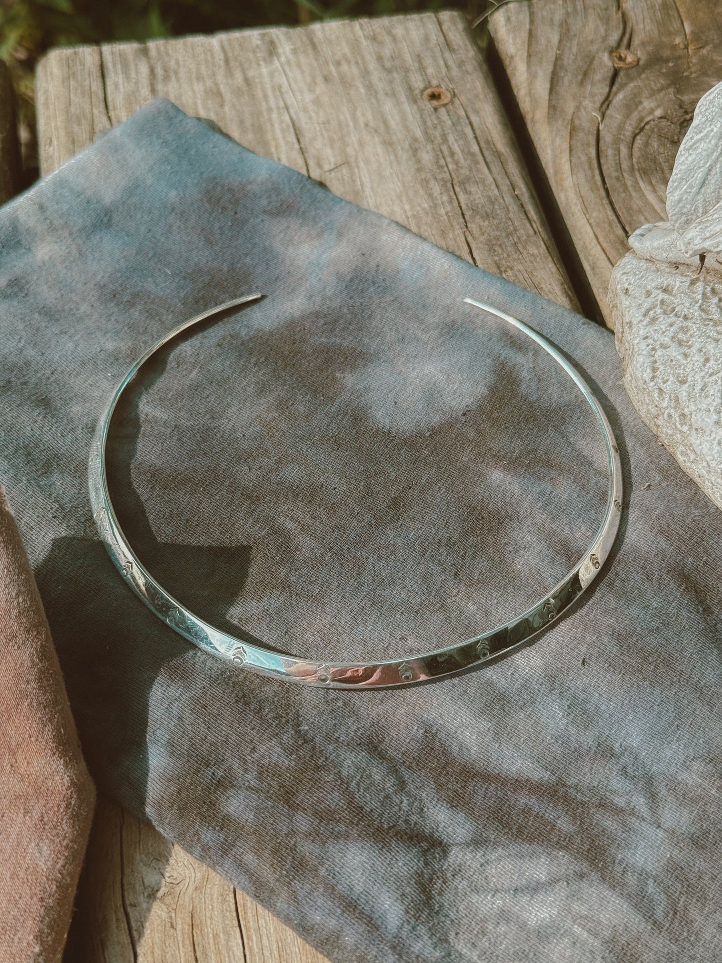 Sterling Silver Plated choker