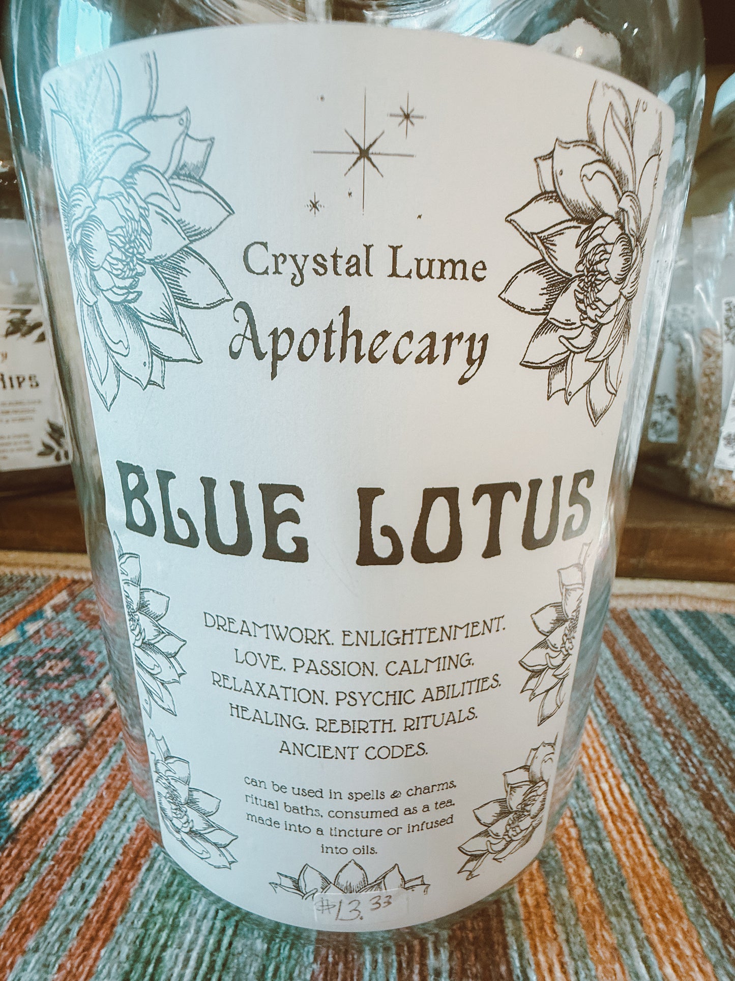 Blue Lotus Flower Petals