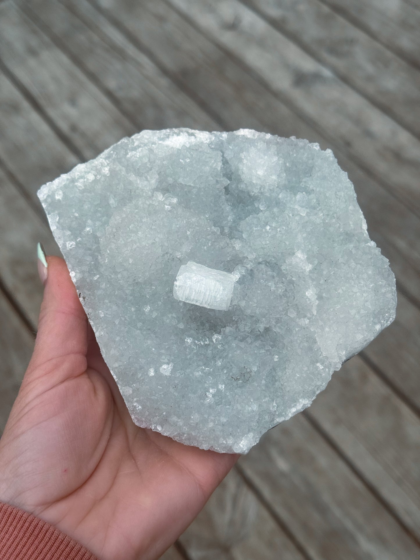 Apophyllite Cluster